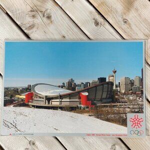 Vintage 1988 Calgary Winter Olympics Placemat